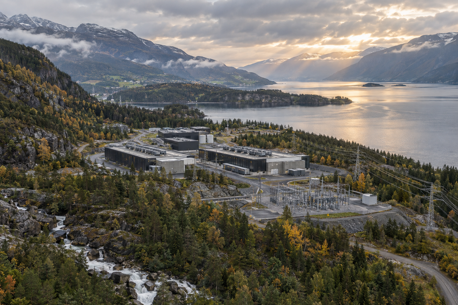 Illustrative infrastructure for Norway · Germany